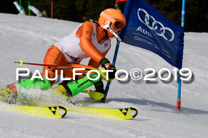 DSV Deutscher Schülercup U12 Finale 2019, Slalom Cross 03.03.2019