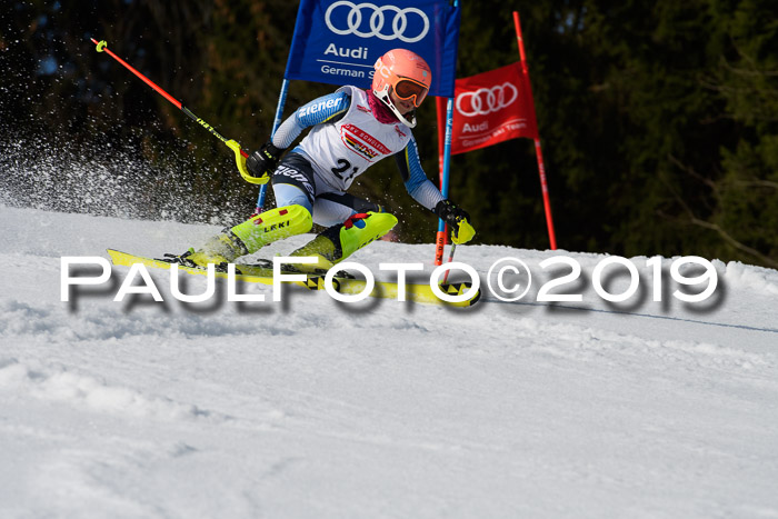 DSV Deutscher Schülercup U12 Finale 2019, Slalom Cross 03.03.2019