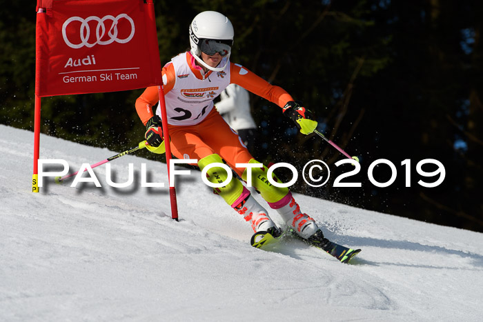 DSV Deutscher Schülercup U12 Finale 2019, Slalom Cross 03.03.2019