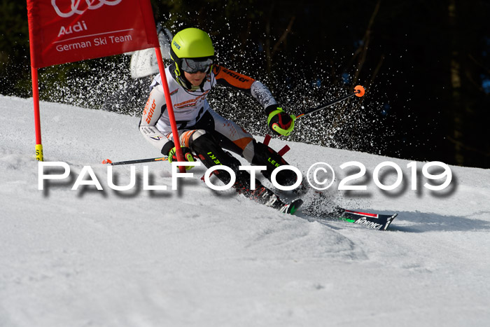 DSV Deutscher Schülercup U12 Finale 2019, Slalom Cross 03.03.2019