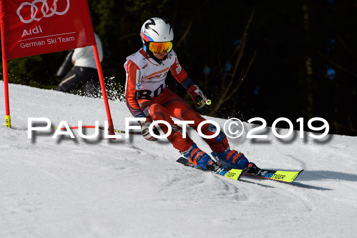 DSV Deutscher Schülercup U12 Finale 2019, Slalom Cross 03.03.2019