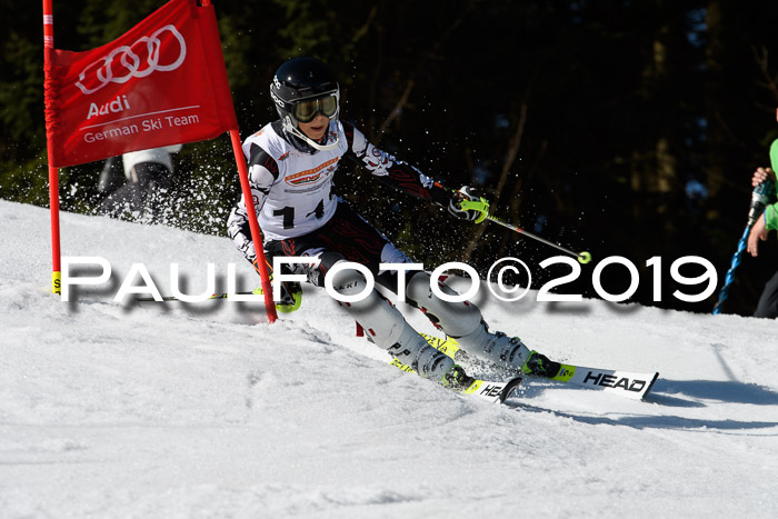 DSV Deutscher Schülercup U12 Finale 2019, Slalom Cross 03.03.2019