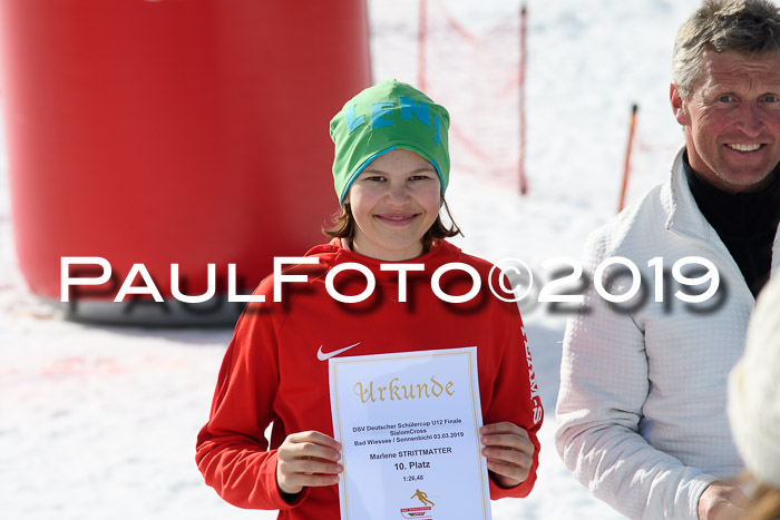 DSV Deutscher Schülercup U12 Finale 2019, Slalom Cross 03.03.2019