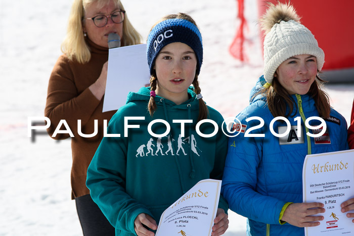 DSV Deutscher Schülercup U12 Finale 2019, Slalom Cross 03.03.2019