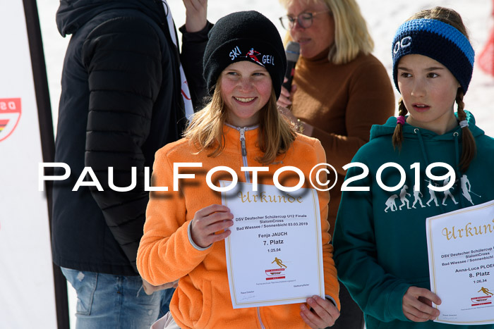 DSV Deutscher Schülercup U12 Finale 2019, Slalom Cross 03.03.2019