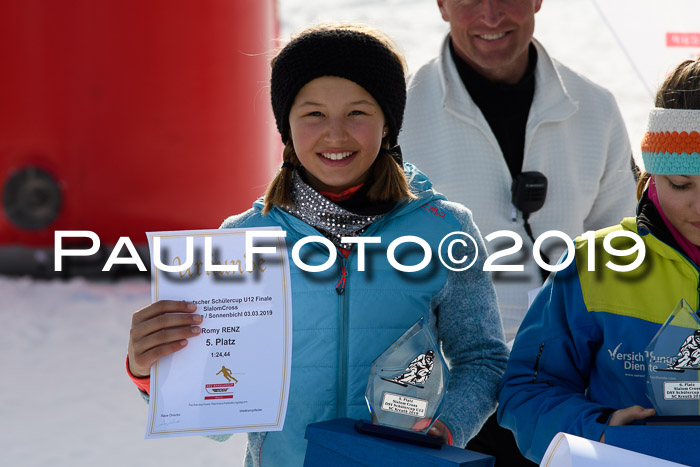 DSV Deutscher Schülercup U12 Finale 2019, Slalom Cross 03.03.2019