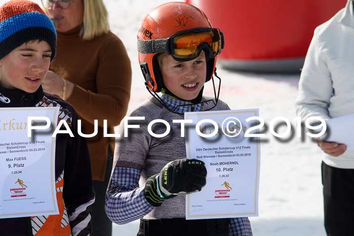 DSV Deutscher Schülercup U12 Finale 2019, Slalom Cross 03.03.2019