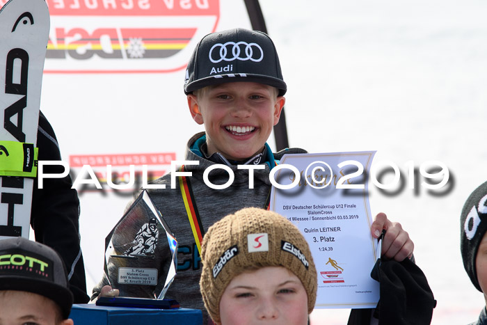 DSV Deutscher Schülercup U12 Finale 2019, Slalom Cross 03.03.2019