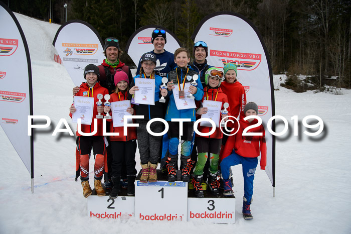 DSV Deutscher Schülercup Finale U12 Team PSL 04.03.2019
