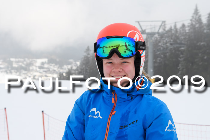 Dt. Schülercup Finale U16 Riesenslalom 08.03.2019