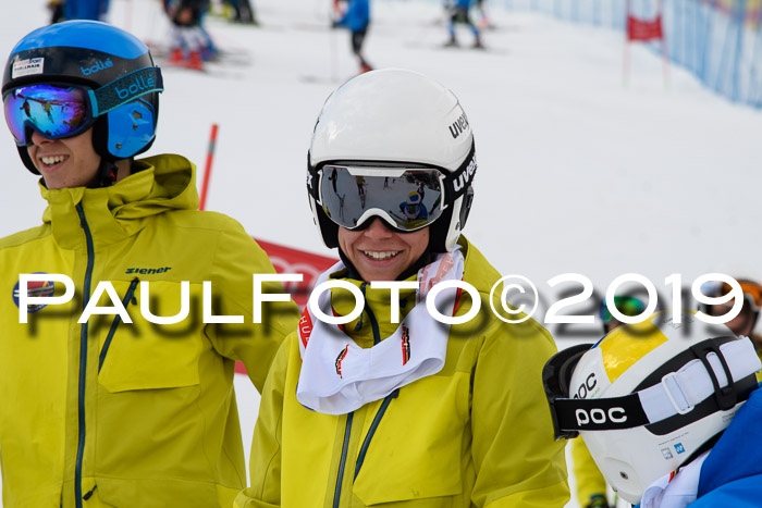 Dt. Schülercup Finale U16 Riesenslalom 08.03.2019