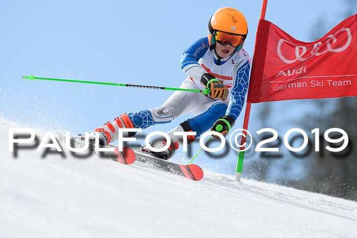 Dt. Schülercup Finale U16 Riesenslalom 08.03.2019