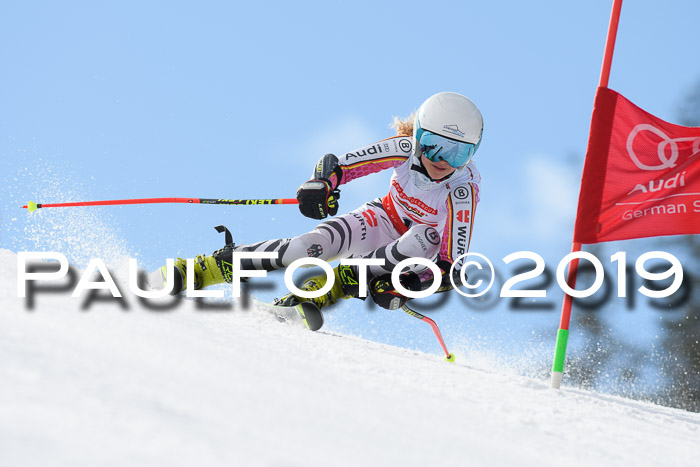 Dt. Schülercup Finale U16 Riesenslalom 08.03.2019