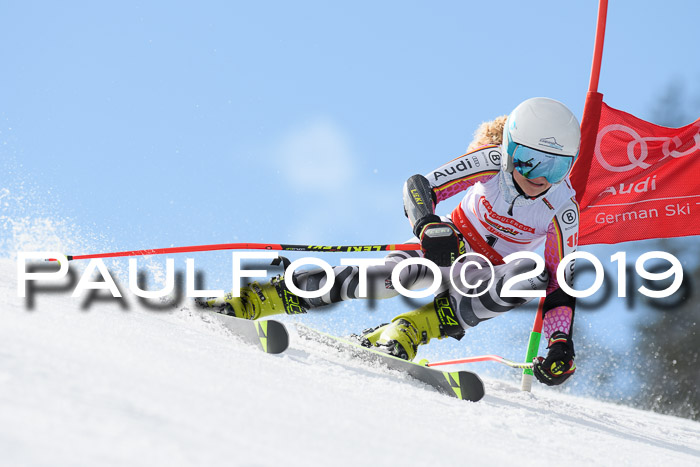 Dt. Schülercup Finale U16 Riesenslalom 08.03.2019