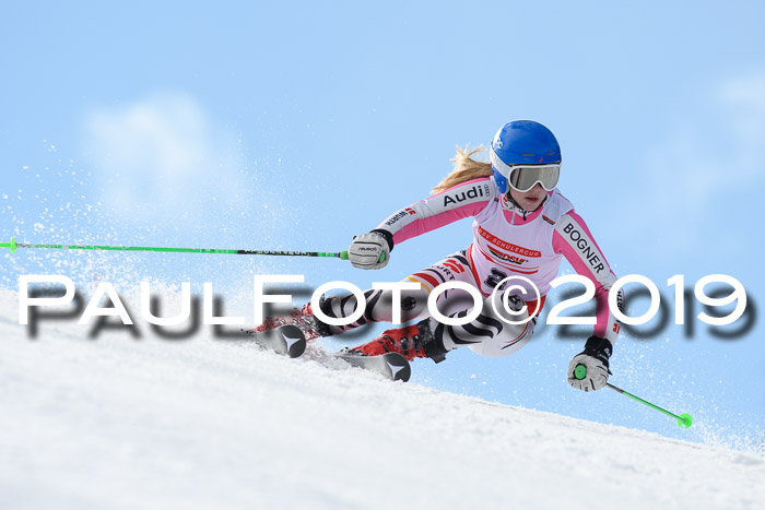 Dt. Schülercup Finale U16 Riesenslalom 08.03.2019