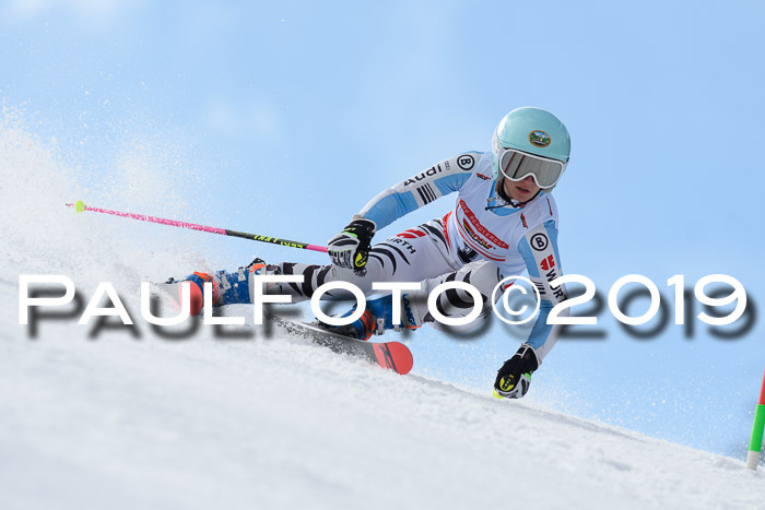 Dt. Schülercup Finale U16 Riesenslalom 08.03.2019