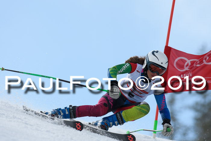 Dt. Schülercup Finale U16 Riesenslalom 08.03.2019