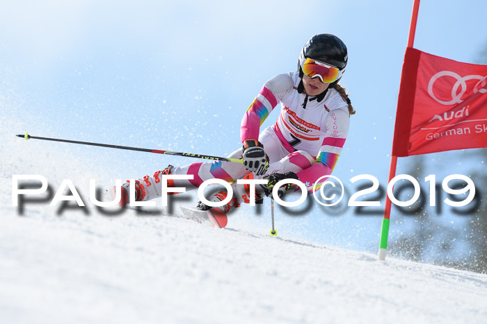 Dt. Schülercup Finale U16 Riesenslalom 08.03.2019