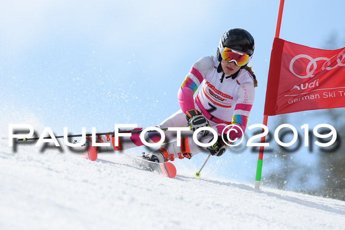 Dt. Schülercup Finale U16 Riesenslalom 08.03.2019