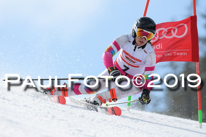 Dt. Schülercup Finale U16 Riesenslalom 08.03.2019