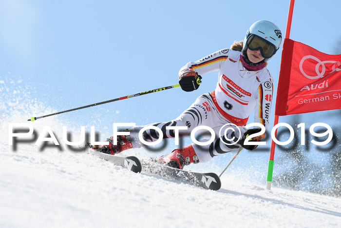Dt. Schülercup Finale U16 Riesenslalom 08.03.2019