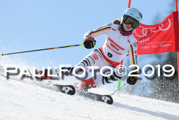 Dt. Schülercup Finale U16 Riesenslalom 08.03.2019