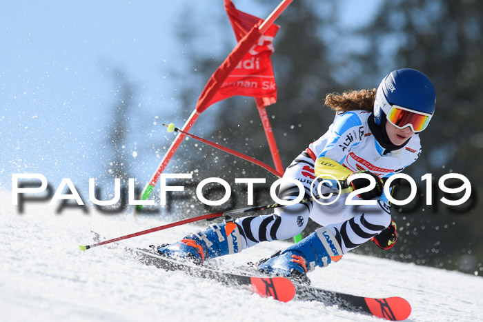Dt. Schülercup Finale U16 Riesenslalom 08.03.2019