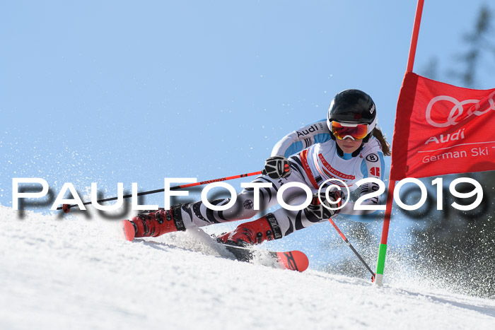 Dt. Schülercup Finale U16 Riesenslalom 08.03.2019