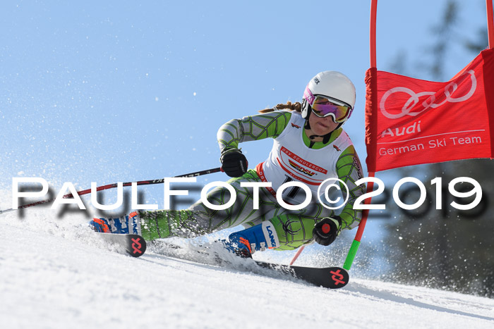 Dt. Schülercup Finale U16 Riesenslalom 08.03.2019