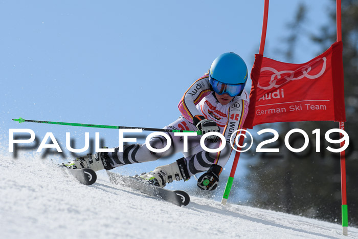 Dt. Schülercup Finale U16 Riesenslalom 08.03.2019