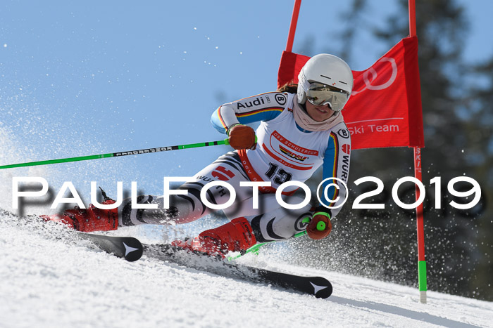 Dt. Schülercup Finale U16 Riesenslalom 08.03.2019