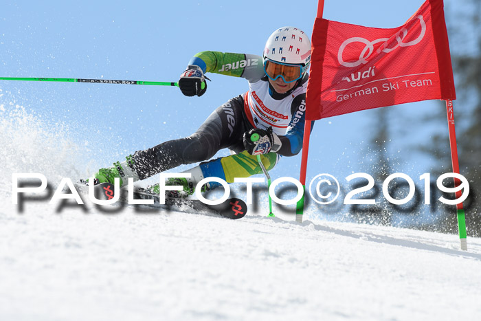 Dt. Schülercup Finale U16 Riesenslalom 08.03.2019