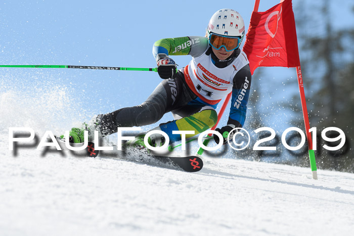 Dt. Schülercup Finale U16 Riesenslalom 08.03.2019