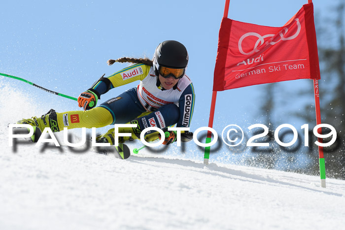 Dt. Schülercup Finale U16 Riesenslalom 08.03.2019