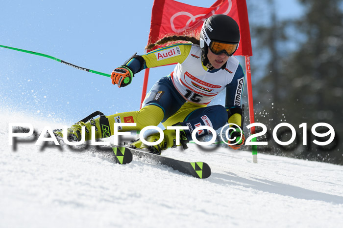 Dt. Schülercup Finale U16 Riesenslalom 08.03.2019