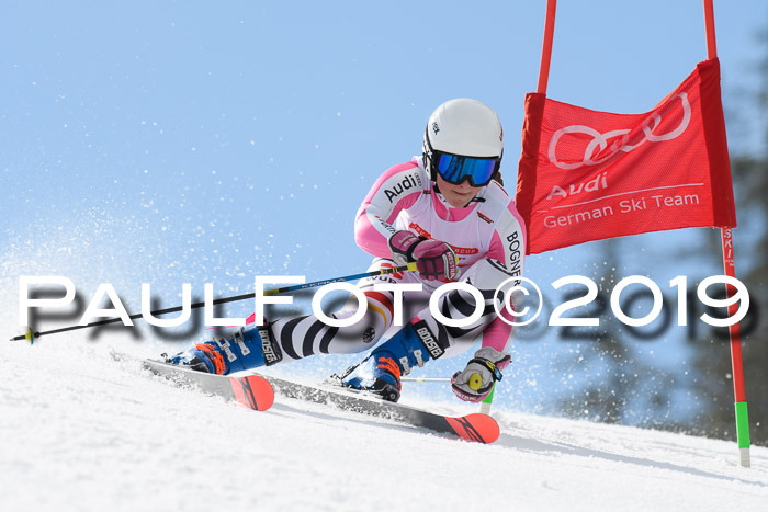 Dt. Schülercup Finale U16 Riesenslalom 08.03.2019