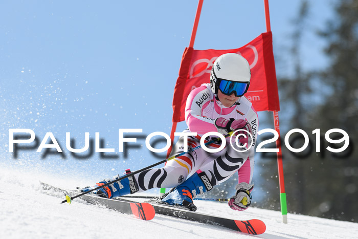 Dt. Schülercup Finale U16 Riesenslalom 08.03.2019