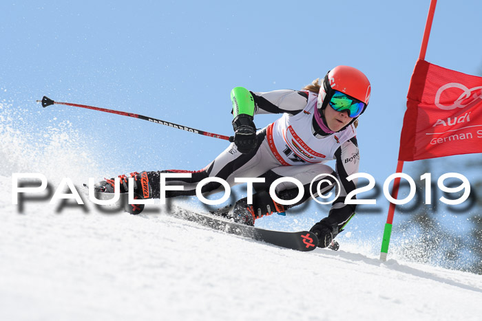 Dt. Schülercup Finale U16 Riesenslalom 08.03.2019