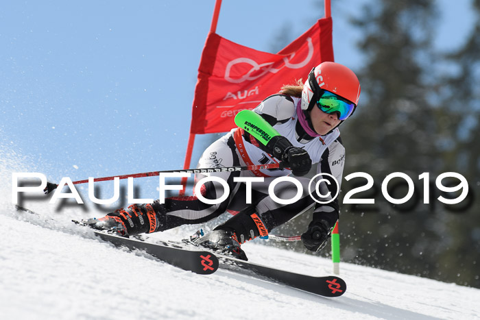 Dt. Schülercup Finale U16 Riesenslalom 08.03.2019