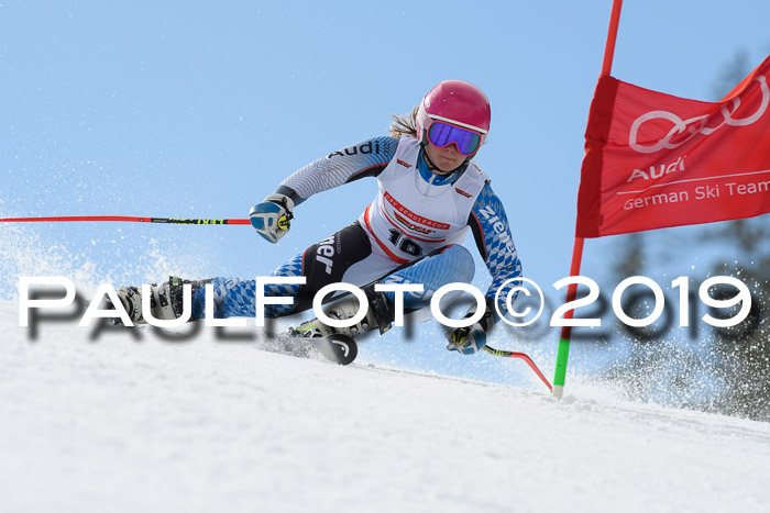 Dt. Schülercup Finale U16 Riesenslalom 08.03.2019