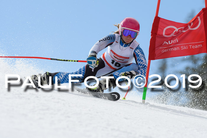 Dt. Schülercup Finale U16 Riesenslalom 08.03.2019