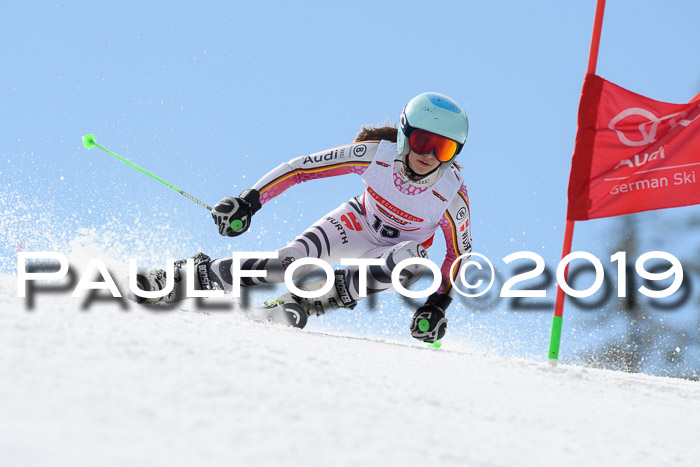 Dt. Schülercup Finale U16 Riesenslalom 08.03.2019