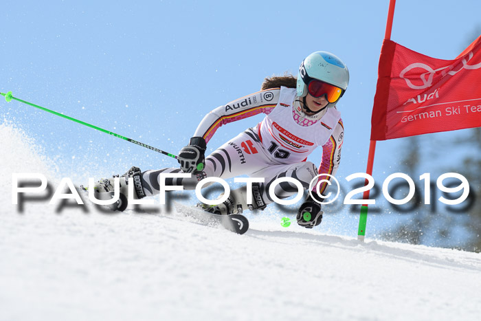 Dt. Schülercup Finale U16 Riesenslalom 08.03.2019