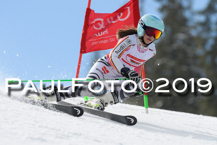 Dt. Schülercup Finale U16 Riesenslalom 08.03.2019