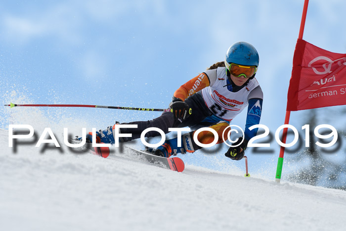 Dt. Schülercup Finale U16 Riesenslalom 08.03.2019