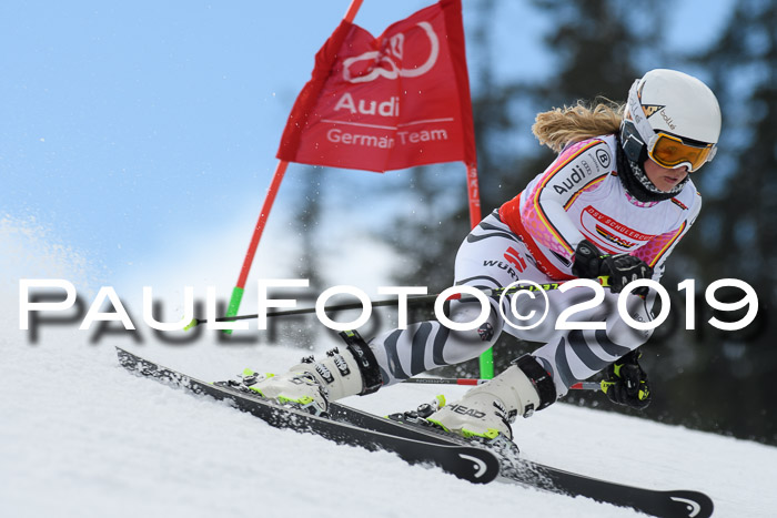 Dt. Schülercup Finale U16 Riesenslalom 08.03.2019