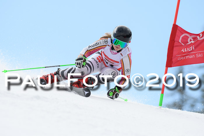 Dt. Schülercup Finale U16 Riesenslalom 08.03.2019