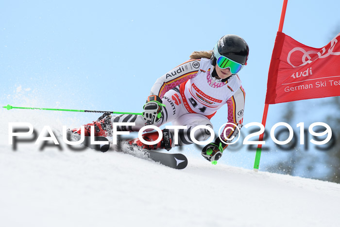 Dt. Schülercup Finale U16 Riesenslalom 08.03.2019