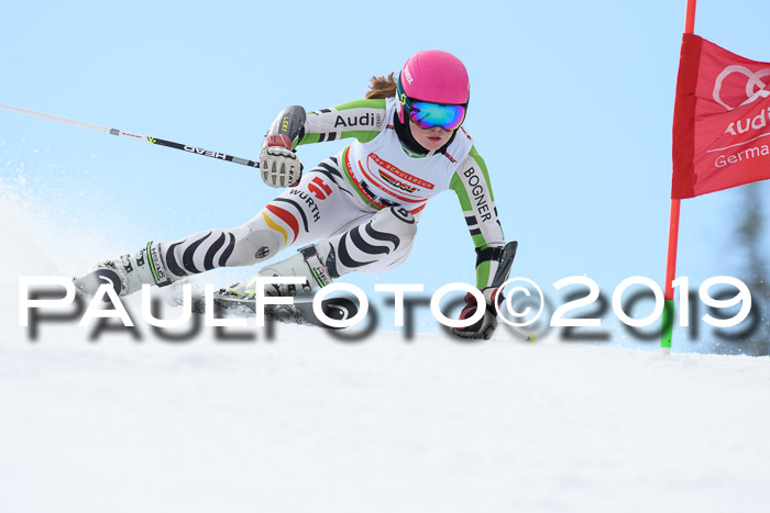 Dt. Schülercup Finale U16 Riesenslalom 08.03.2019