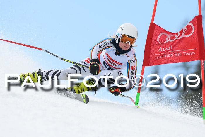 Dt. Schülercup Finale U16 Riesenslalom 08.03.2019